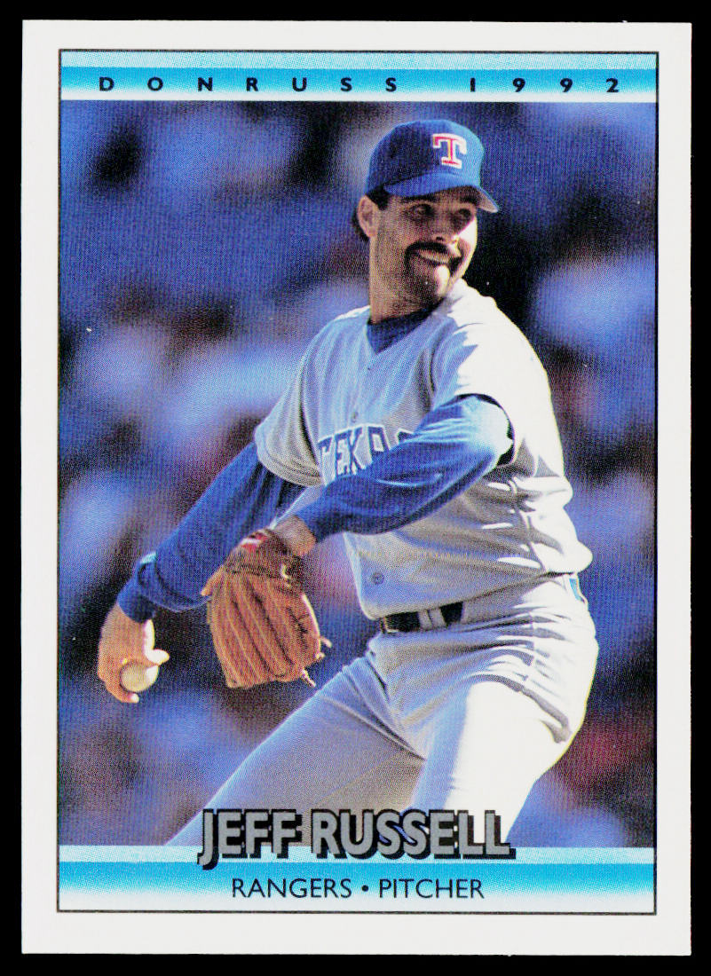 Jeff Russell 1992 Donruss #129 Texas Rangers