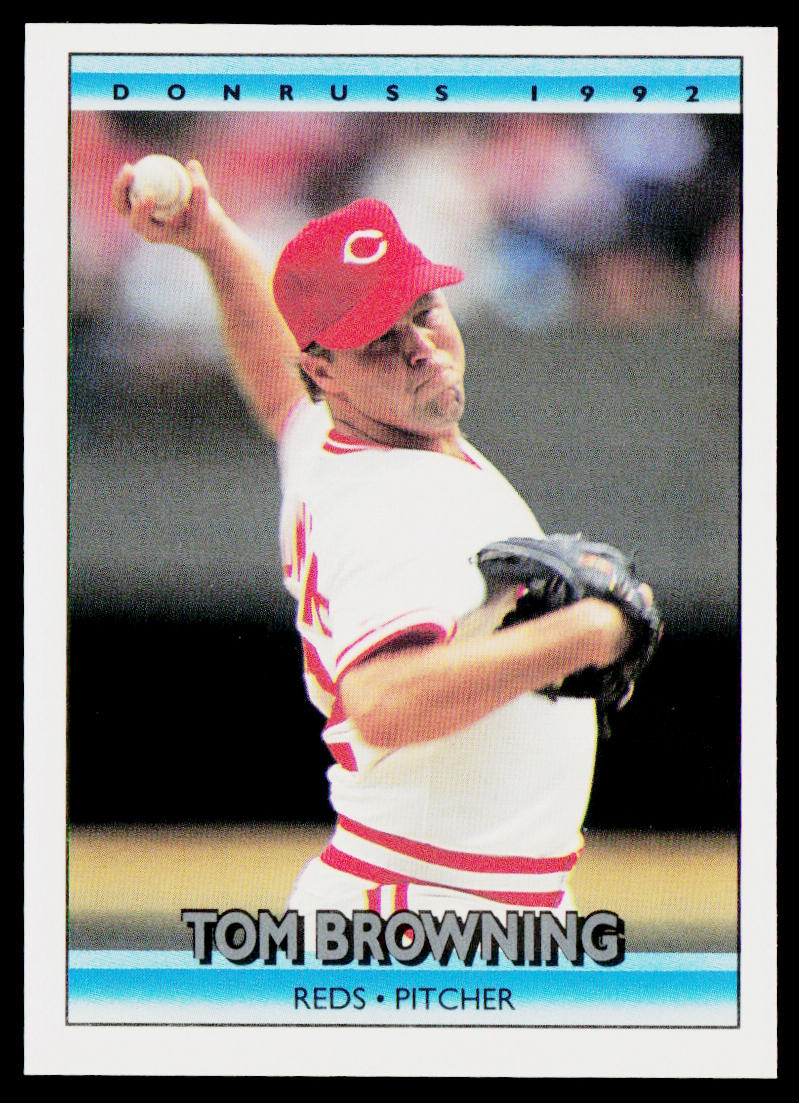 Tom Browning 1992 Donruss #136b Cincinnati Reds