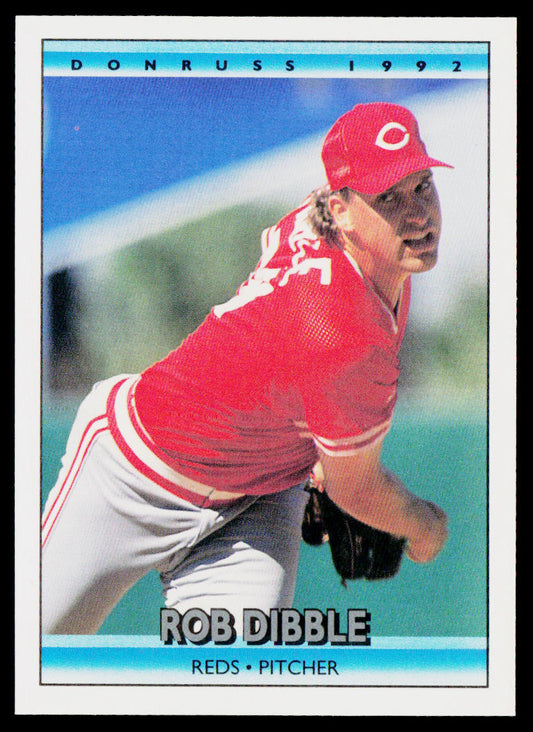 Rob Dibble 1992 Donruss #139b Cincinnati Reds