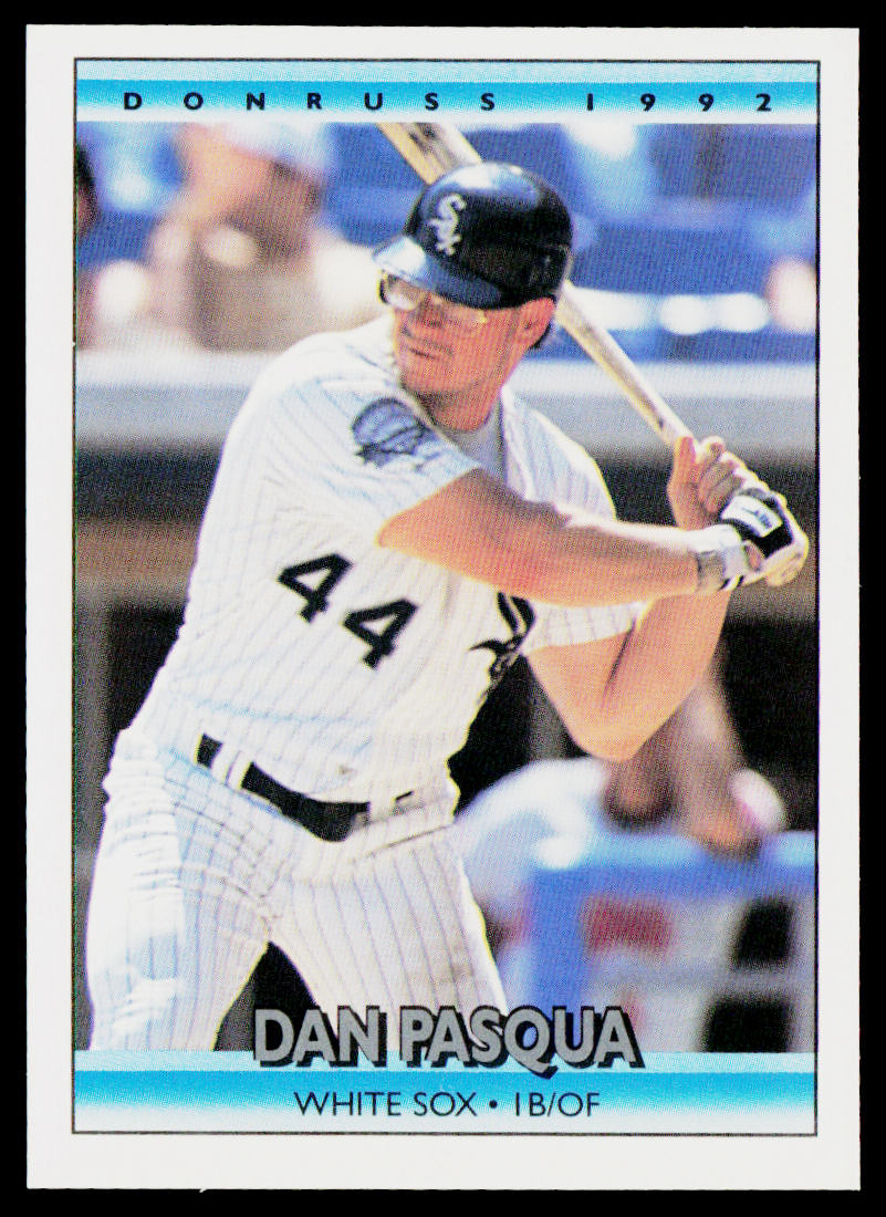 Dan Pasqua 1992 Donruss #142 Chicago White Sox