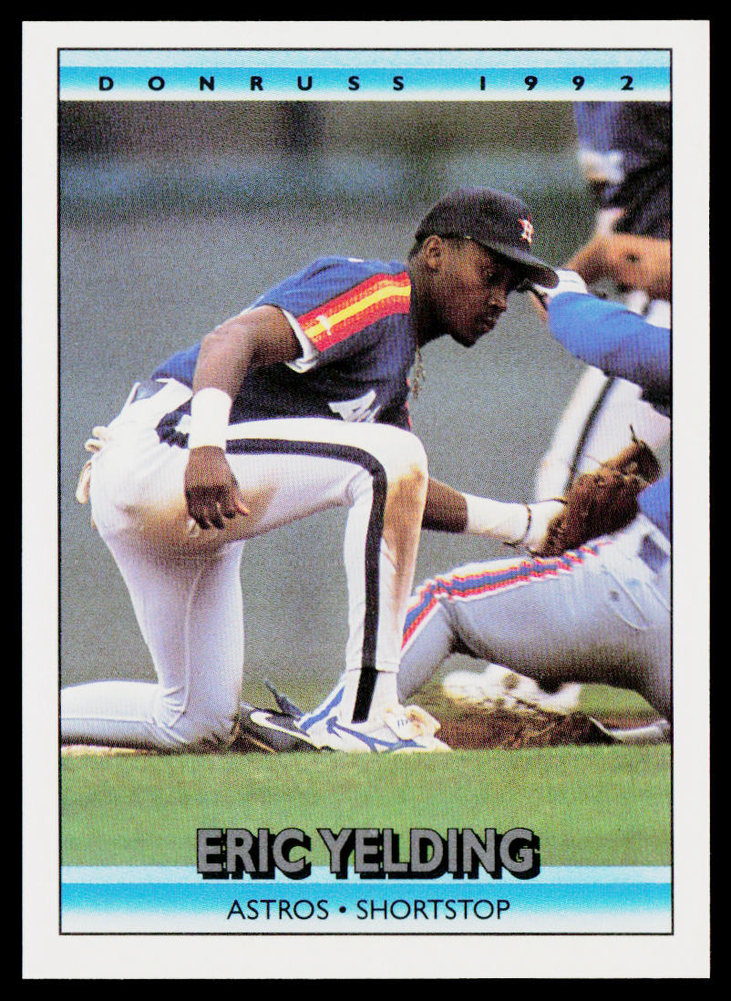Eric Yelding 1992 Donruss #148 Houston Astros