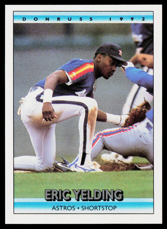 Eric Yelding 1992 Donruss #148 Houston Astros