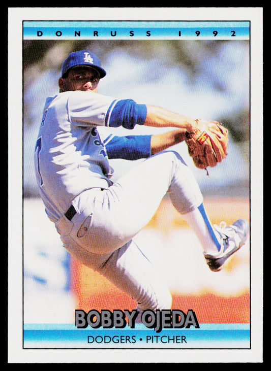 Bobby Ojeda 1992 Donruss #157b Los Angeles Dodgers
