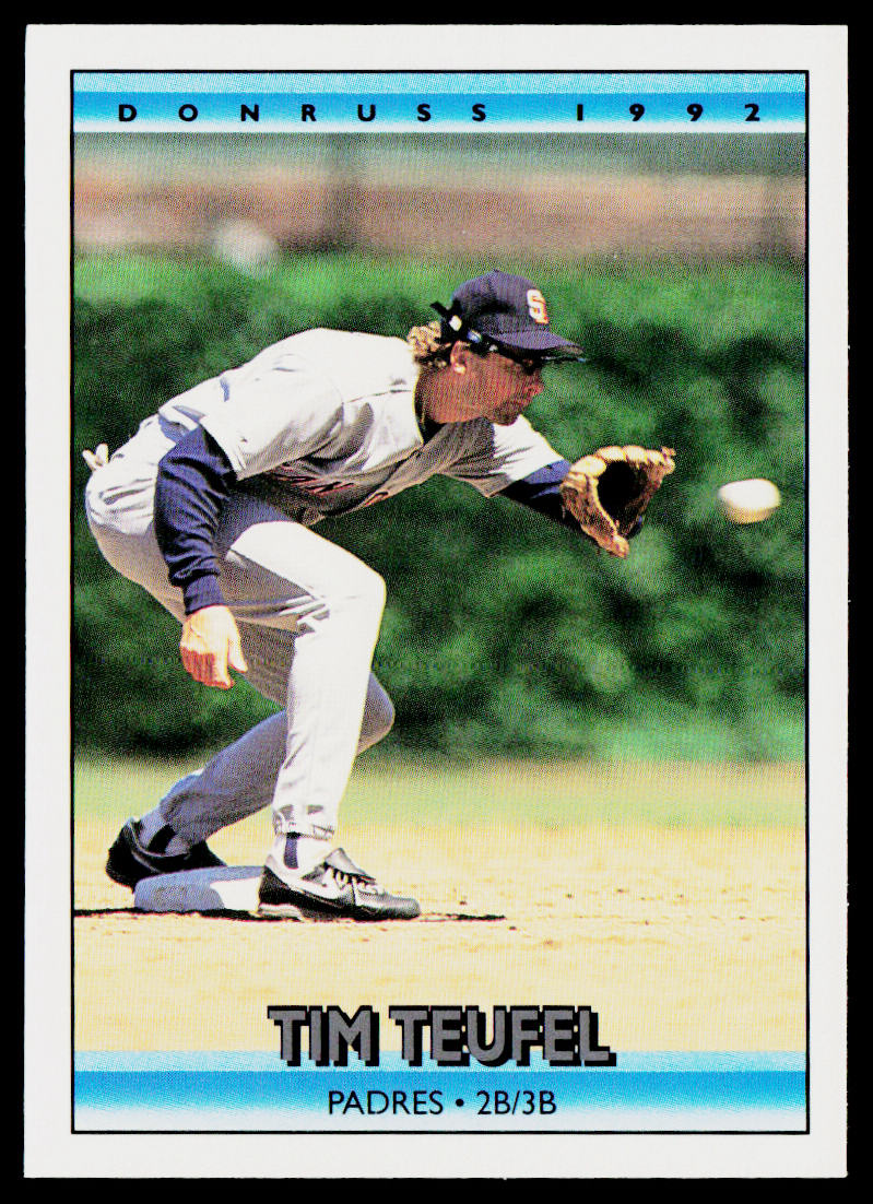 Tim Teufel 1992 Donruss #171 San Diego Padres