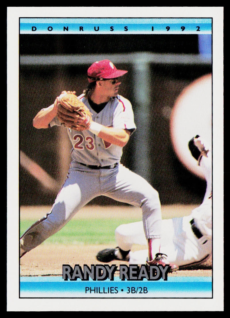 Randy Ready 1992 Donruss #179 Philadelphia Phillies