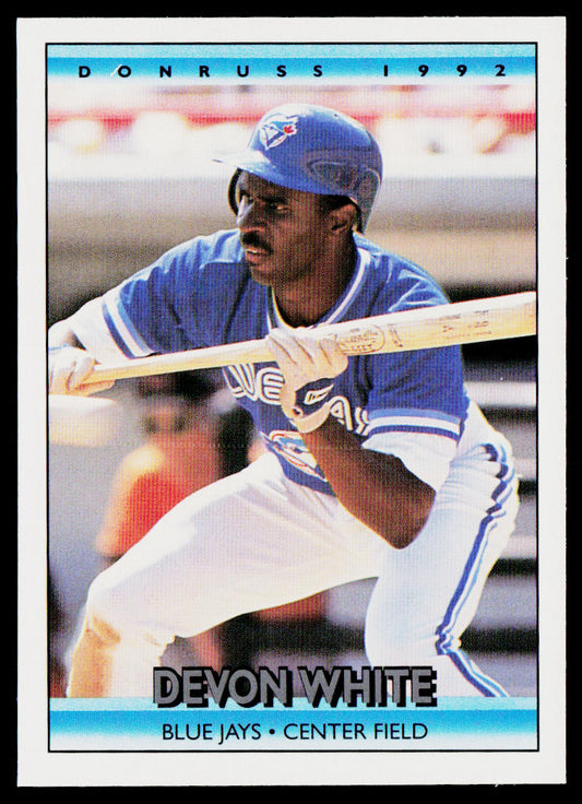 Devon White 1992 Donruss #180 Toronto Blue Jays