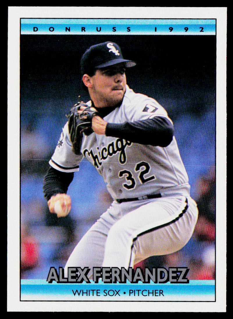 Alex Fernandez 1992 Donruss #191b Chicago White Sox