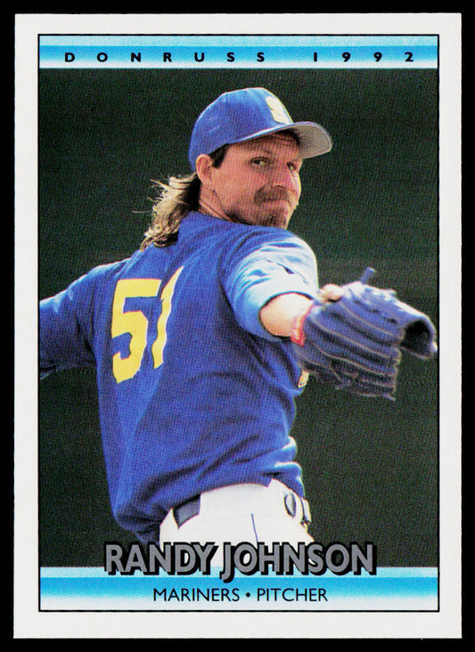 Randy Johnson 1992 Donruss #207 Seattle Mariners