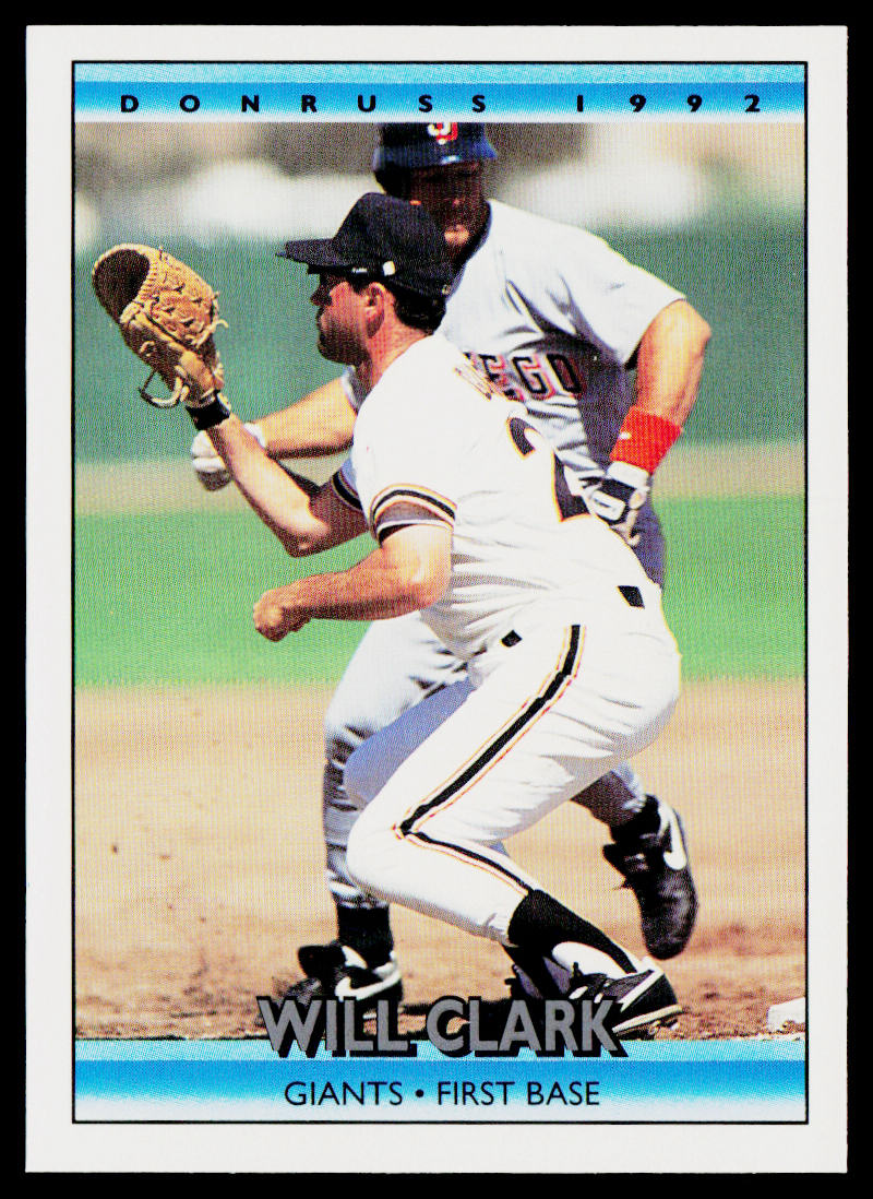 Will Clark 1992 Donruss #214 San Francisco Giants