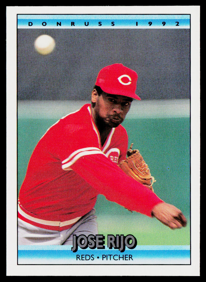Jose Rijo 1992 Donruss #223b Cincinnati Reds