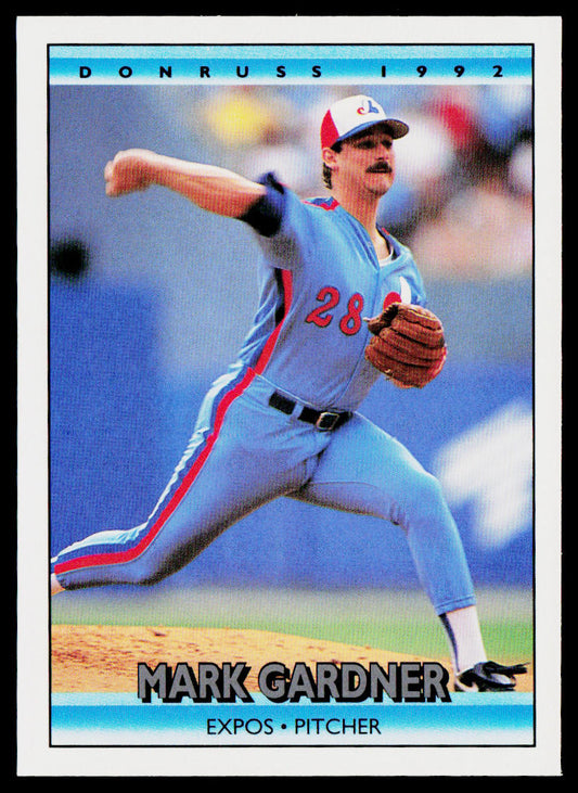 Mark Gardner 1992 Donruss #238b Montreal Expos