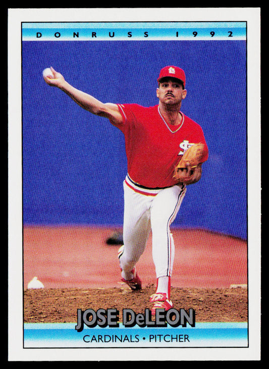 Jose DeLeon 1992 Donruss #246 St. Louis Cardinals