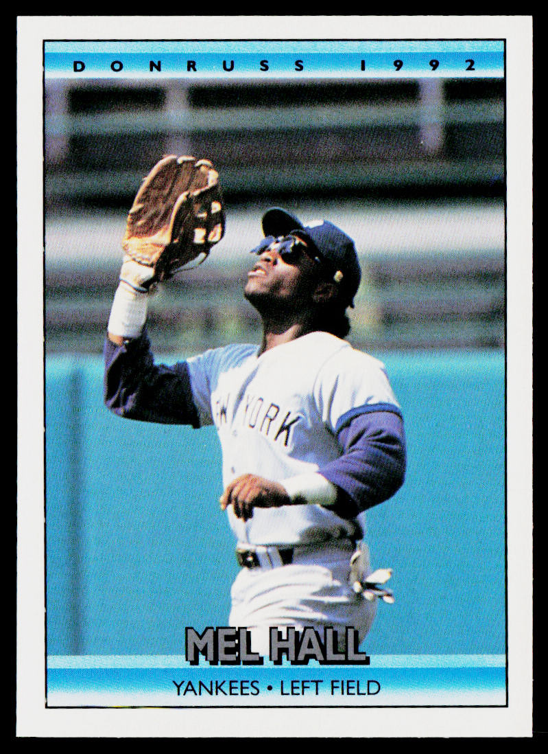 Mel Hall 1992 Donruss #248 New York Yankees