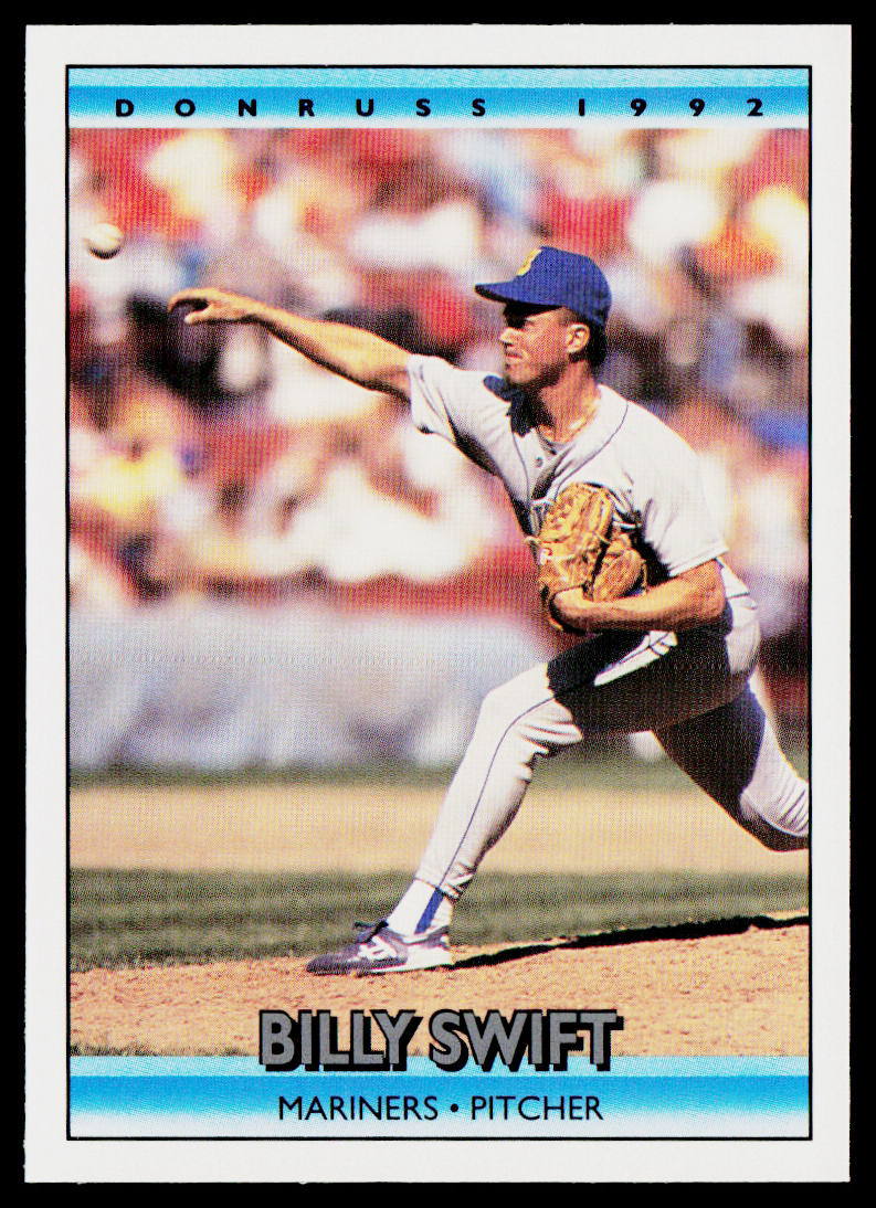 Billy Swift 1992 Donruss #260 Seattle Mariners