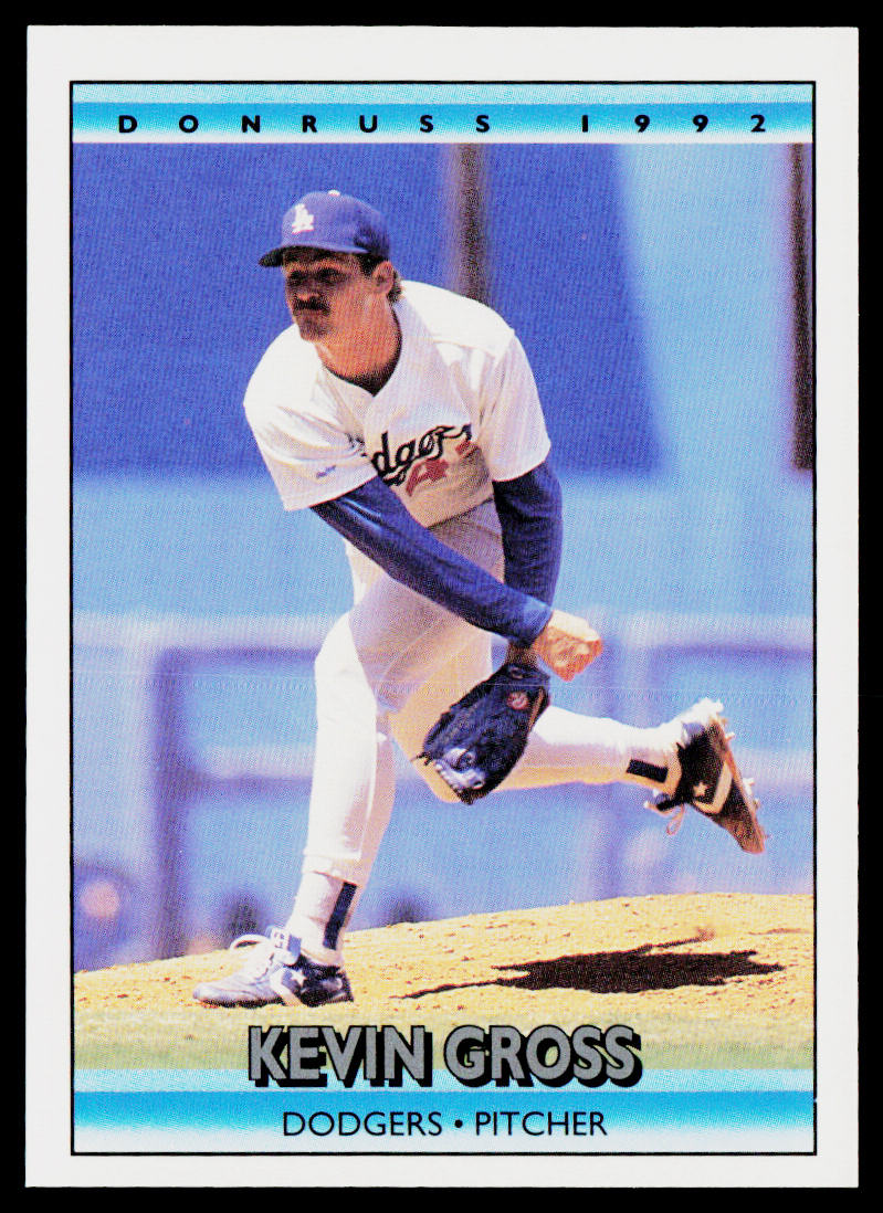 Kevin Gross 1992 Donruss #279b Los Angeles Dodgers
