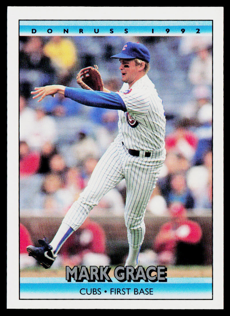 Mark Grace 1992 Donruss #281 Chicago Cubs
