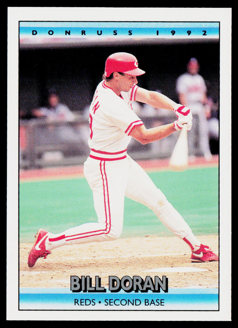 Bill Doran 1992 Donruss #293b Cincinnati Reds