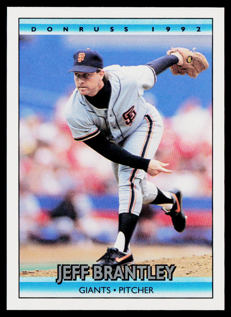Jeff Brantley 1992 Donruss #295 San Francisco Giants