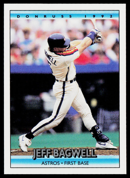 Jeff Bagwell 1992 Donruss #358b Houston Astros