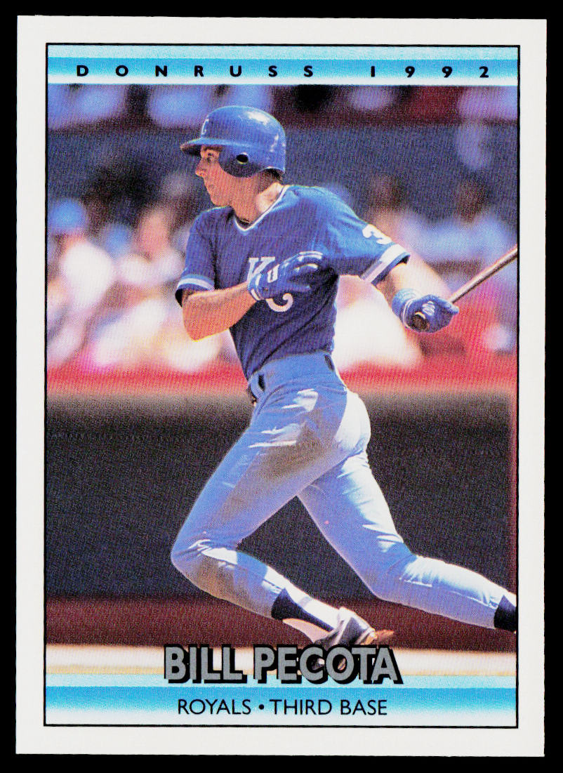 Bill Pecota 1992 Donruss #361 Kansas City Royals