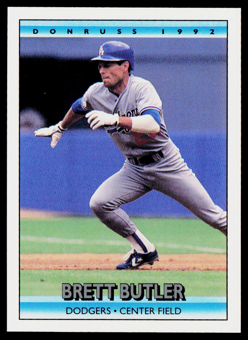 Brett Butler 1992 Donruss #369 Los Angeles Dodgers