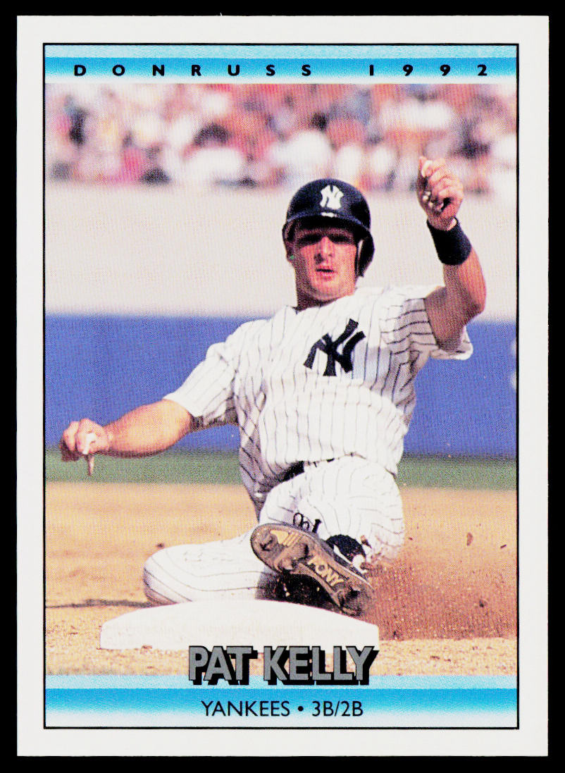 Pat Kelly 1992 Donruss #370 New York Yankees