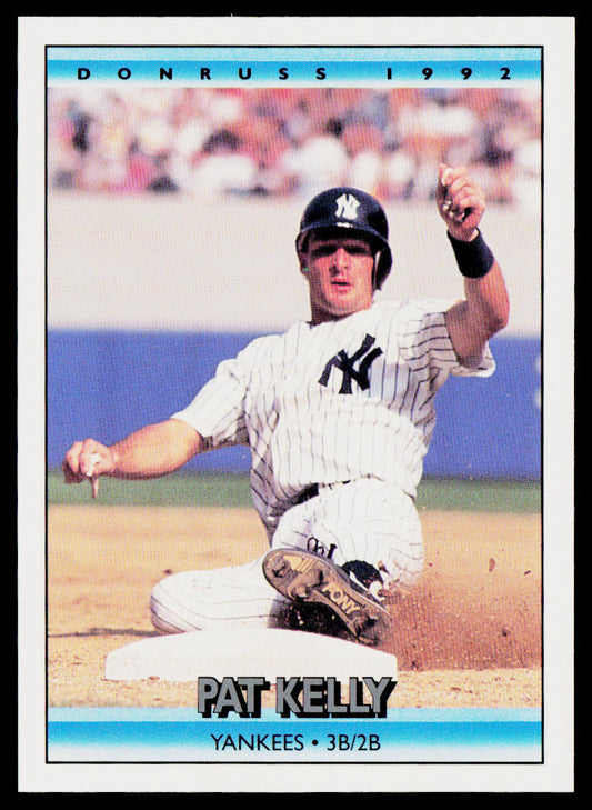 Pat Kelly 1992 Donruss #370 New York Yankees