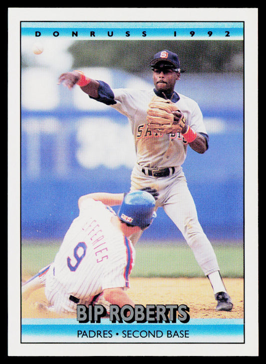Bip Roberts 1992 Donruss #371b San Diego Padres