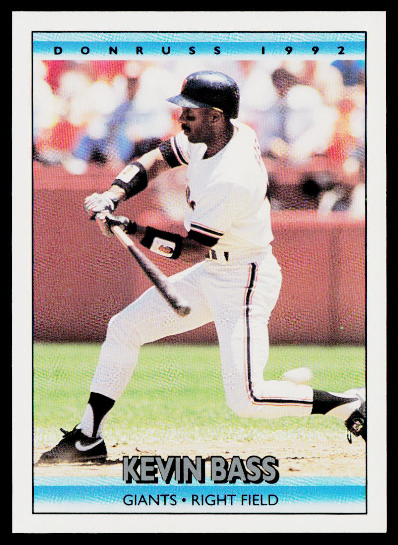 Kevin Bass 1992 Donruss #373b San Francisco Giants