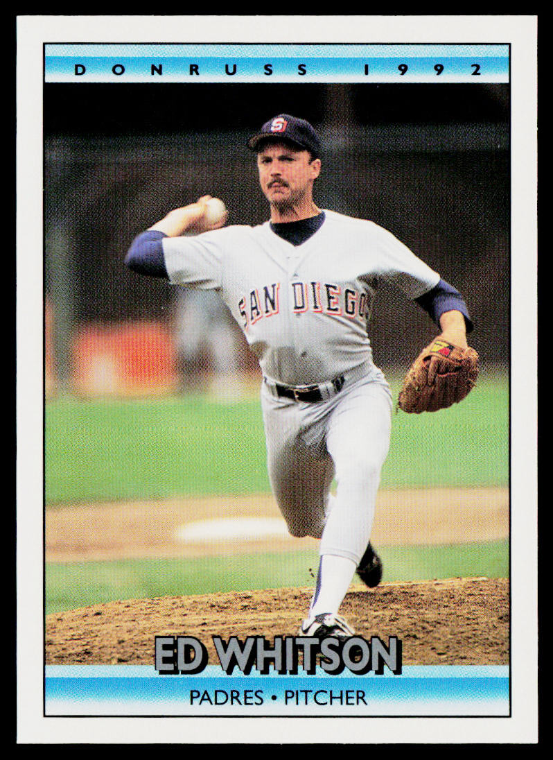 Ed Whitson 1992 Donruss #380 San Diego Padres