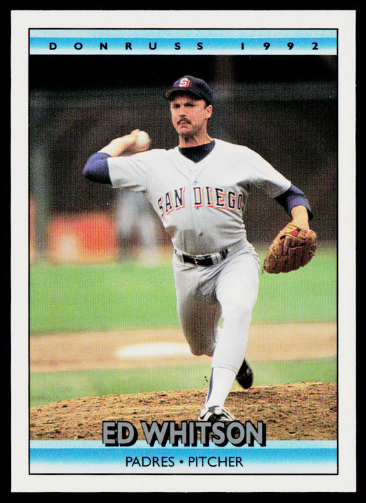 Ed Whitson 1992 Donruss #380 San Diego Padres