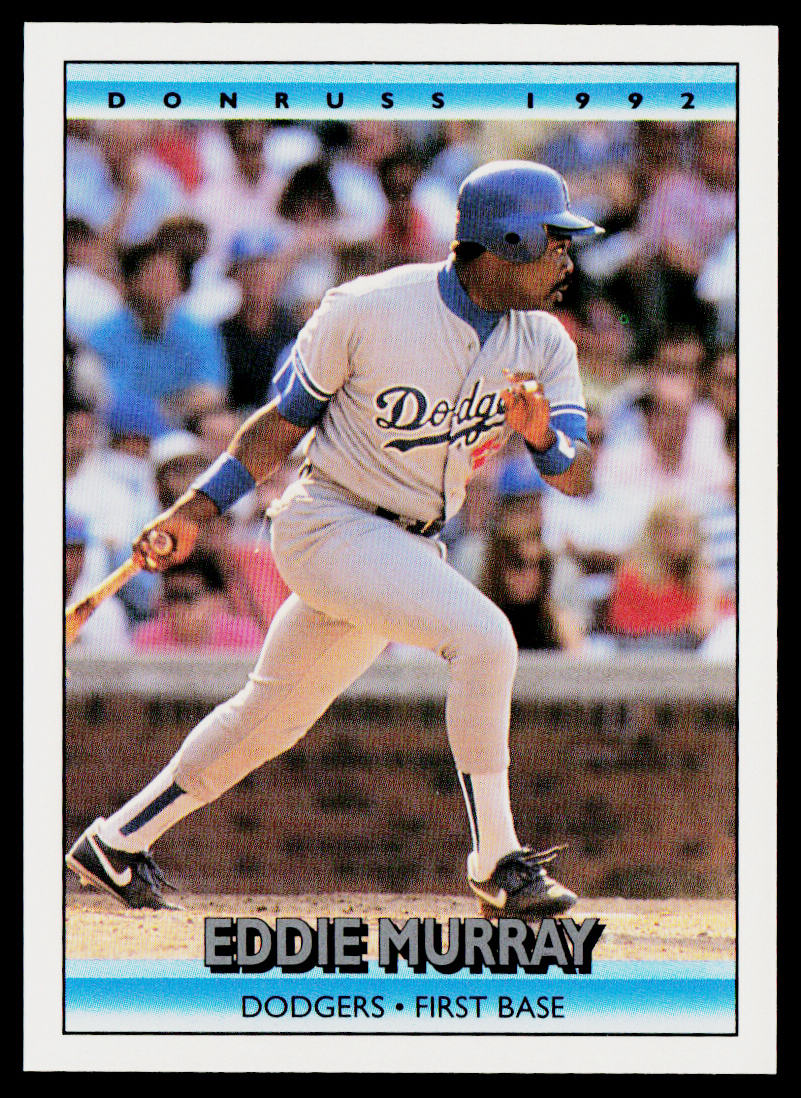 Eddie Murray 1992 Donruss #392 Los Angeles Dodgers