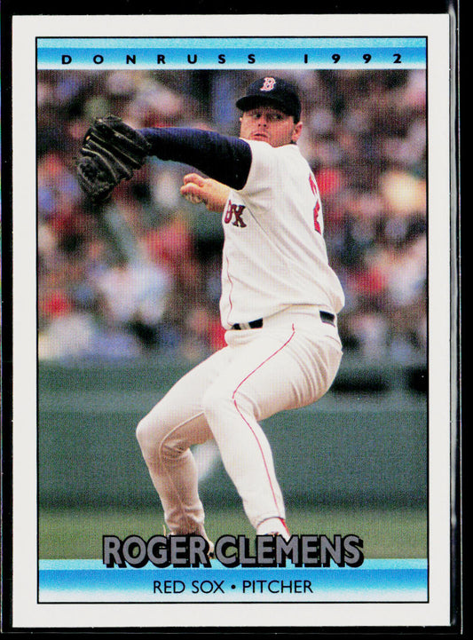 Roger Clemens 1992 Donruss #244b Boston Red Sox