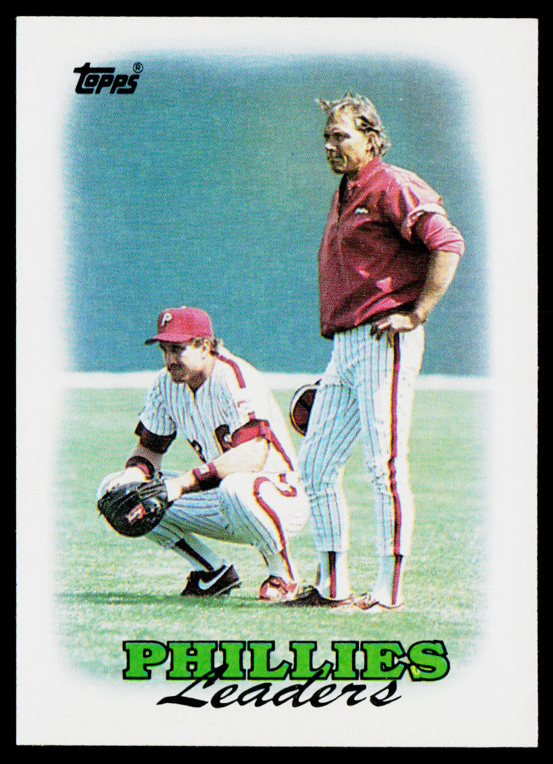 Phillies Leaders 1988 Topps #669 Philadelphia Phillies