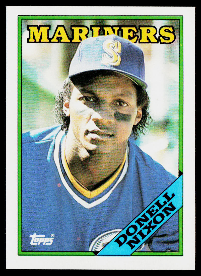 Donell Nixon 1988 Topps #146 Seattle Mariners