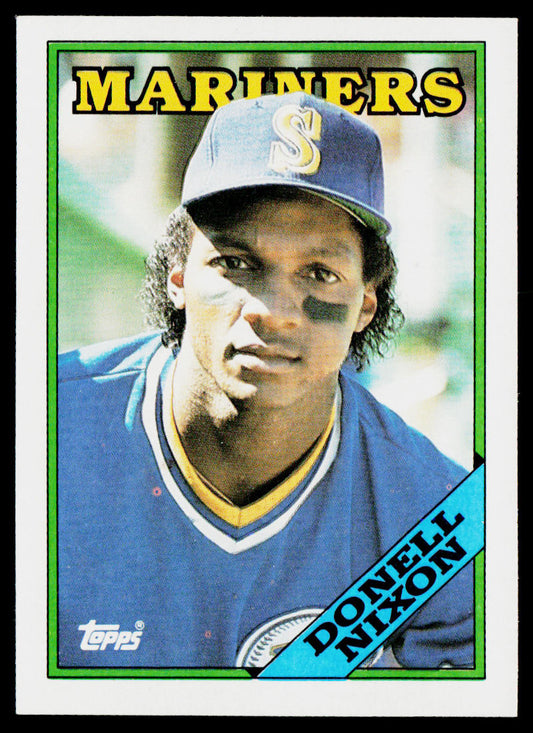 Donell Nixon 1988 Topps #146 Seattle Mariners
