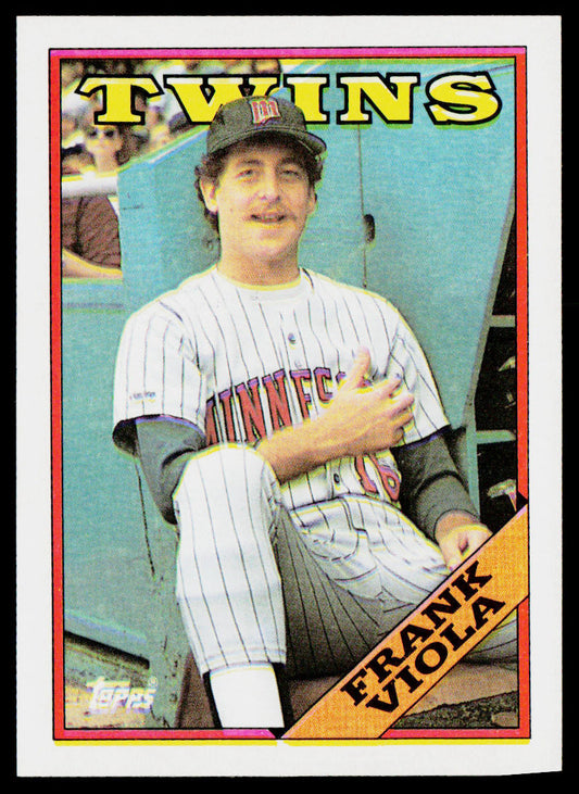 Frank Viola 1988 Topps #625 Minnesota Twins