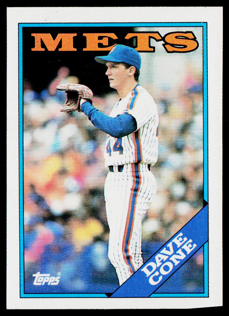 Dave Cone 1988 Topps #181 New York Mets