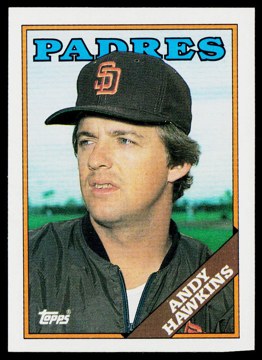 Andy Hawkins 1988 Topps #9 San Diego Padres