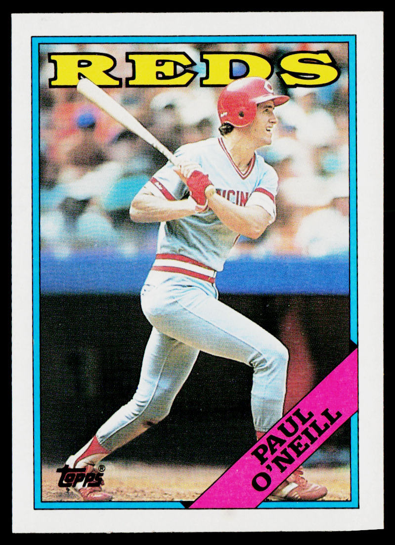 Paul O'Neill 1988 Topps #204 Cincinnati Reds