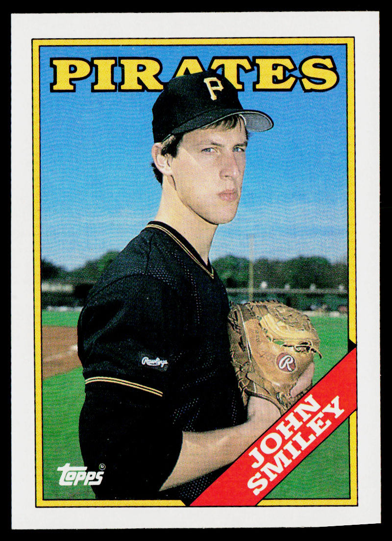 John Smiley 1988 Topps #423 RC Pittsburgh Pirates