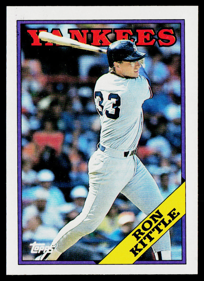 Ron Kittle 1988 Topps #259 New York Yankees