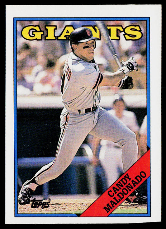 Candy Maldonado 1988 Topps #190 San Francisco Giants