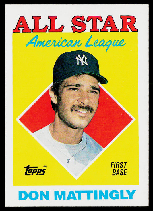 Don Mattingly 1988 Topps #386 New York Yankees