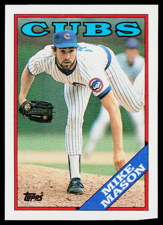 Mike Mason 1988 Topps #87 Chicago Cubs