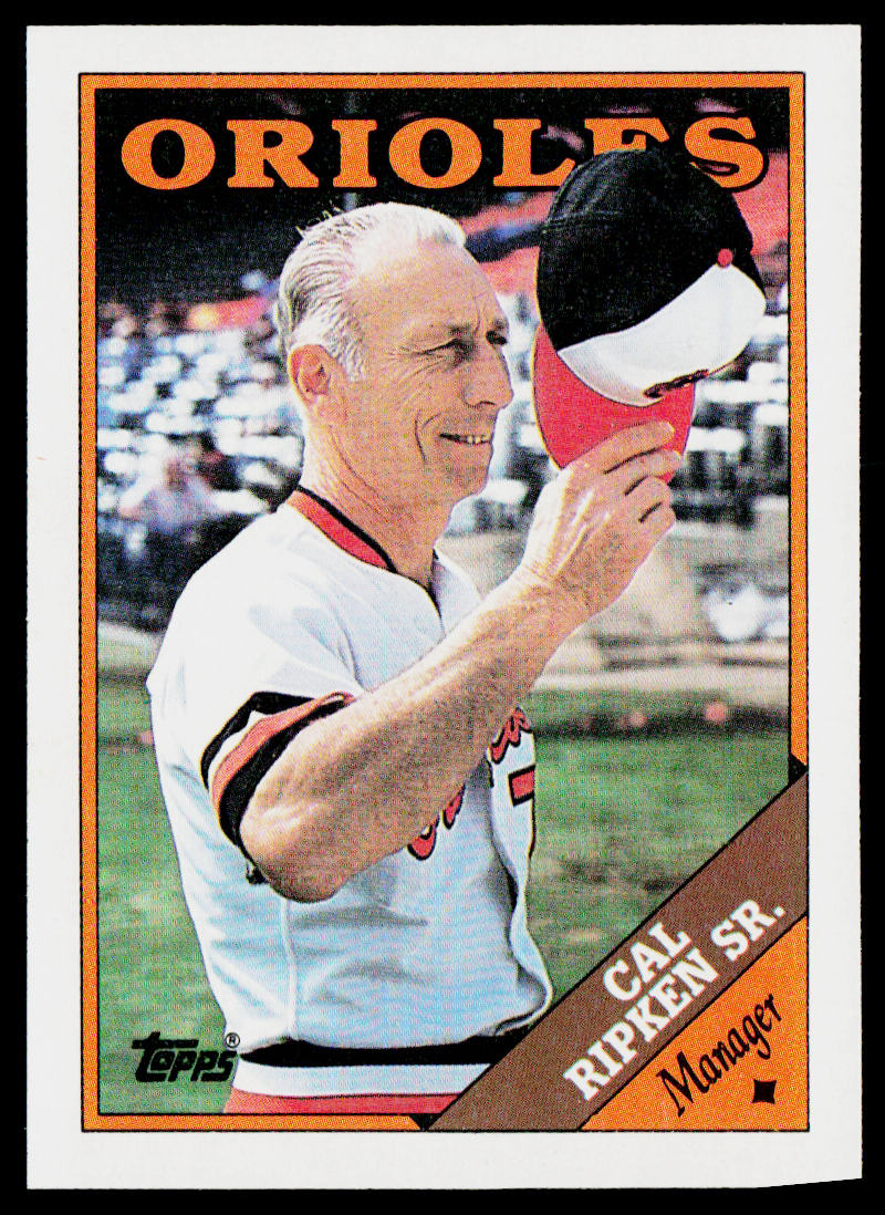 Cal Ripken Sr. 1988 Topps #444 Baltimore Orioles