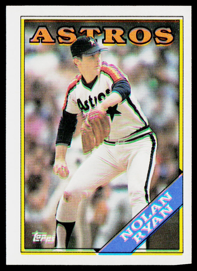 Nolan Ryan 1988 Topps #250 Houston Astros