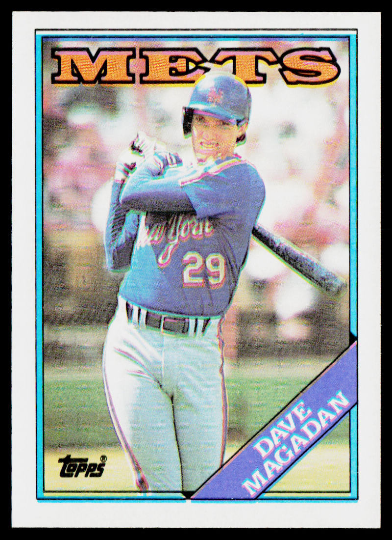 Dave Magadan 1988 Topps #58 New York Mets
