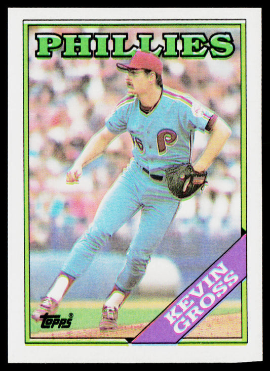 Kevin Gross 1988 Topps #20 Philadelphia Phillies
