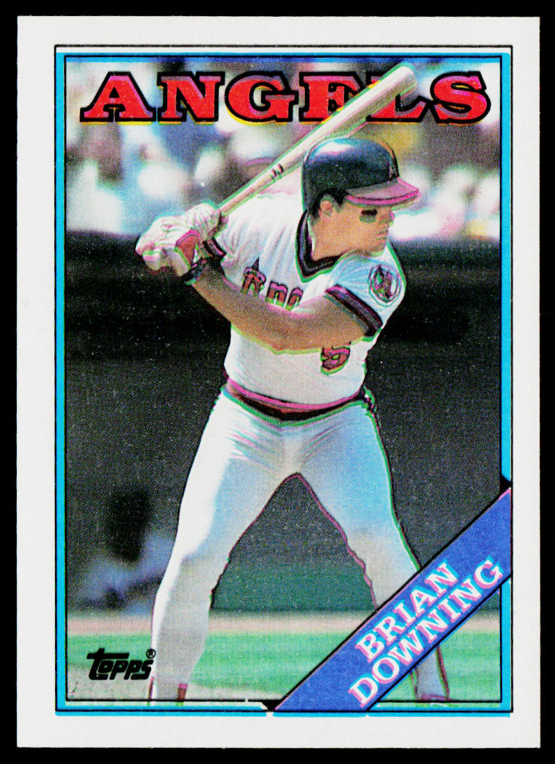 Brian Downing 1988 Topps #331 California Angels